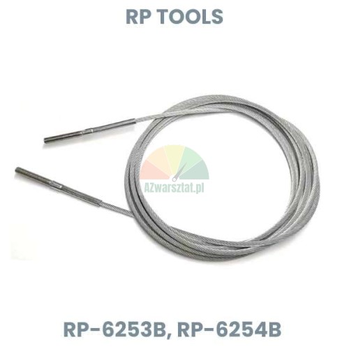 Ersatz-Stahlseil für RP-Tools Zweisäulen-Hebebühne RP-6253B, RP-6254B.
