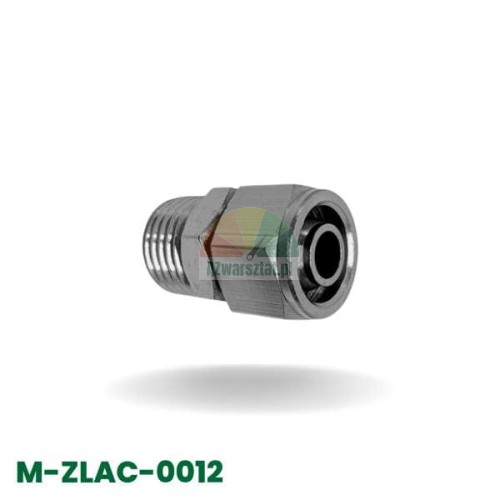 Gerader Pneumatik-Steckverbinder für 10 mm Schlauch mit 12,7 mm Außengewinde