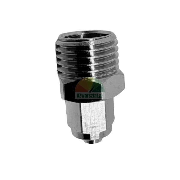 Metallisches Pneumatik- oder Hydraulikfitting, Schmiernippel mit Außengewinde.