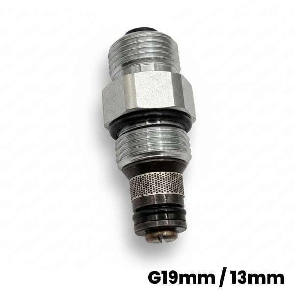 Sicherheitsventil (Rückschlagventil) für Hebevorrichtung 13 mm / G19 mm