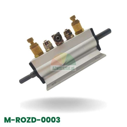 Aluminium-Luftverteiler Typ G mit Metallanschlüssen, Modell M-ROZD-0003