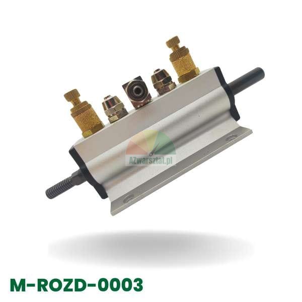 Aluminium-Luftverteiler Typ G mit Metallanschlüssen, Modell M-ROZD-0003