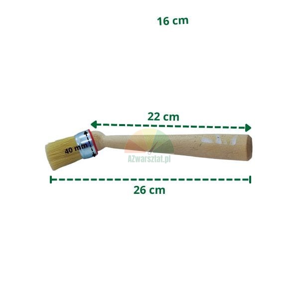 Universal Montagepastenpinsel mit Holzgriff 26 cm