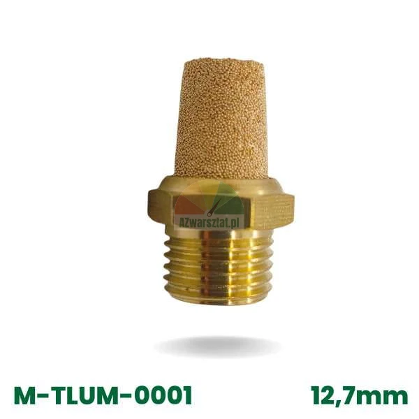 Schalldämpfer und Luftfilter aus Messing G1/4 Zoll 12,7mm Sinterbronze