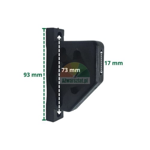 Schaltraste Führung für Pedal