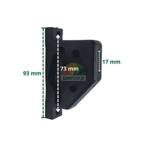 Schaltraste Führung für Pedal