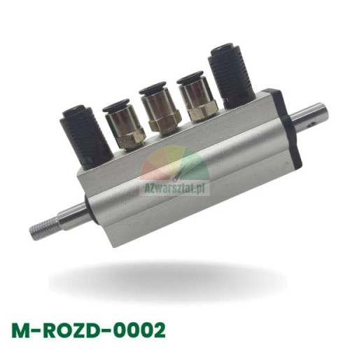 Kompletter Pedal-Ventilblock aus Aluminium Typ F mit Pneumatikanschlüssen