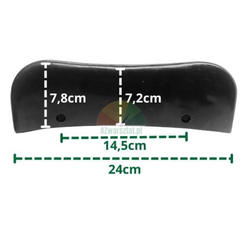 Abdrückschaufel Schutz 24cm