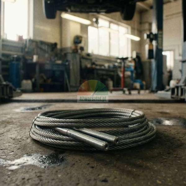 Stahlseil für Redats L-230 Hebebühne auf Werkstattboden