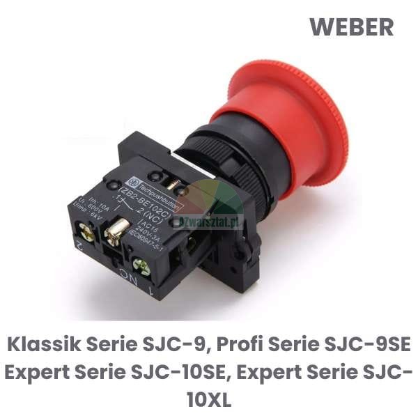 Weber Ersatz-Not-Aus-Schalter für die Serien SJC-9, SJC-9SE, SJC-10SE, SJC-10XL