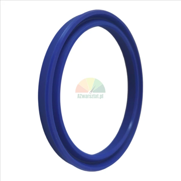 Blauer U-Cup Hydraulik-Dichtring für Kolben- oder Stangenanwendungen.