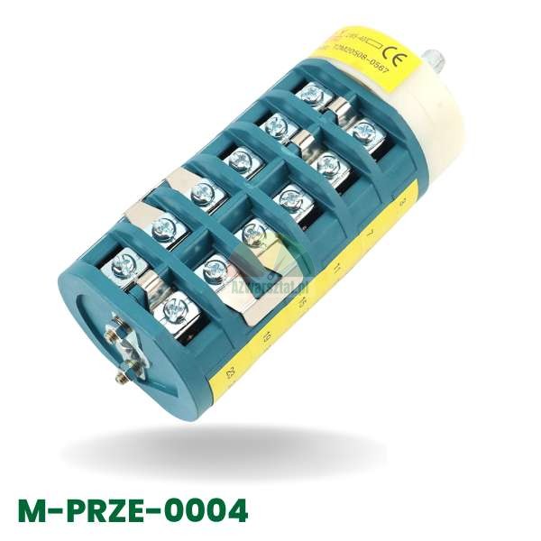Drehschalter für Reifenmontiermaschine (zwei Gänge) in blauer Ausführung, Modell M-PRZE-0004