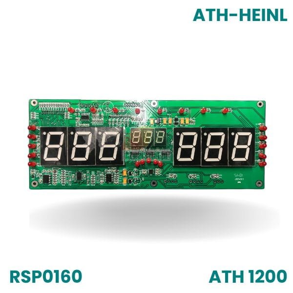 ATH 1200 Steuerplatine mit LED-Anzeigen für ATH-Heinl Auswuchtmaschine