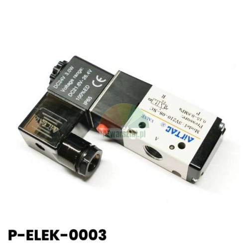 AirTAC 3V210-08-NC Elektromagnetisches Pneumatikventil DC24V IP65
