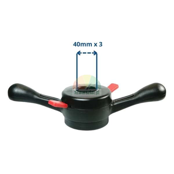 Schnellspannmutter 40mm x 3mm für Auswuchtmaschinen