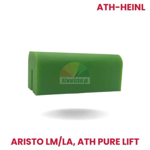 Grünes Ersatz-Gleitstück für ATH-Heinl Hebebühnen der Serien Aristo LM/LA und ATH Pure Lift.