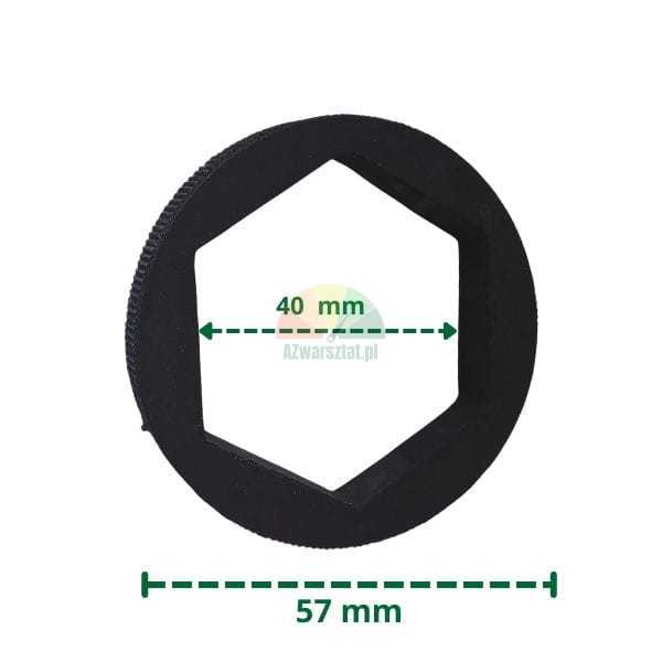 Sechseckiger Gummistopper für Montiermaschine 40mm