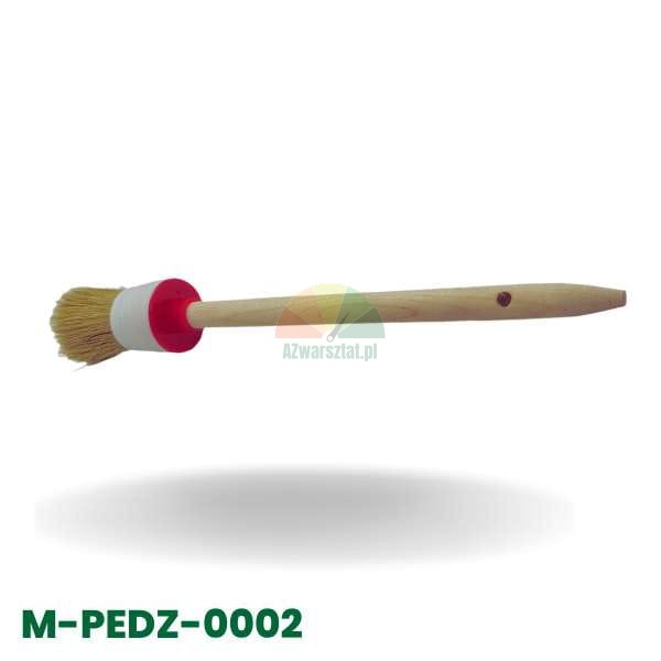 Rundpinsel 30mm M-PEDZ-0002 mit Holzstiel und Naturborsten
