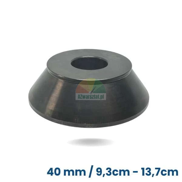 Zentrierkonus für Auswuchtmaschine 40mm, größter, Bereich 9,3cm - 13,7cm