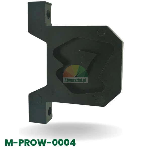 Schwarze Führung Typ B aus Kunststoff, Modell M-PROW-0004