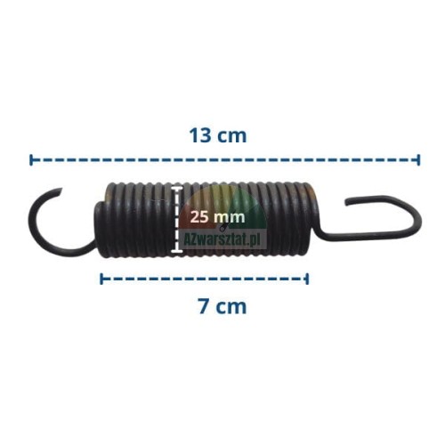 Balancer-Feder 13 cm mit 25 mm Durchmesser und 7 cm Windungslänge