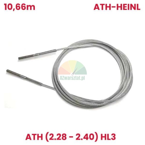Stahlseil 10,66m Ersatzteil für ATH-Heinl Hebebühne 2.28-2.40 HL3, HL1