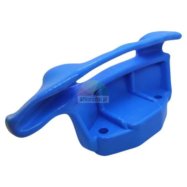 Blaue Festmacherklampe aus Kunststoff für Boote