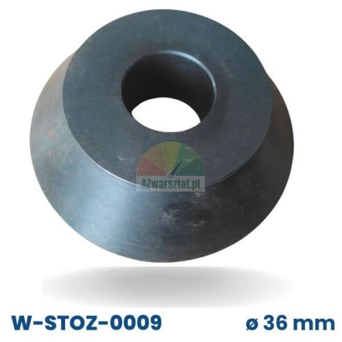 Zentrierkonus für Auswuchtmaschinen 36mm, größte Ausführung, Bereich 9,3cm - 13,7cm
