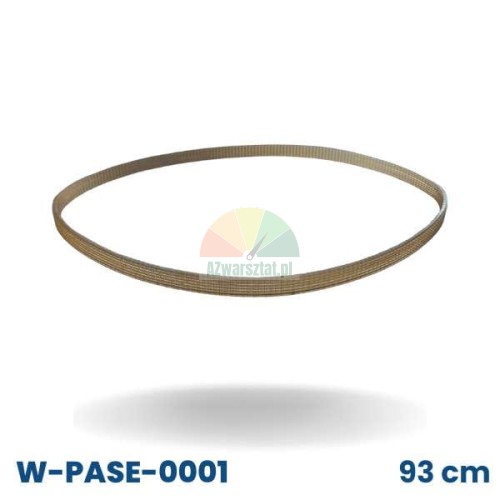 Gelber Antriebsriemen für Wuchtmaschinenmotor, 93 cm Länge, Modell W-PASE-0001