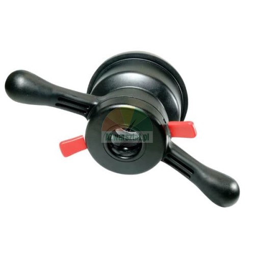 Schnellspannmutter 36mm x 3 mit Adapter für Alufelgen