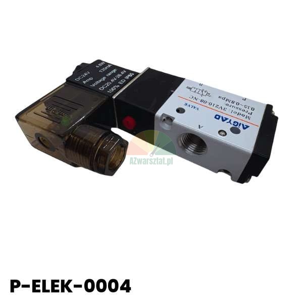 Pneumatisches Magnetventil AIGYAD Modell 3V210-08-NC 24V DC.