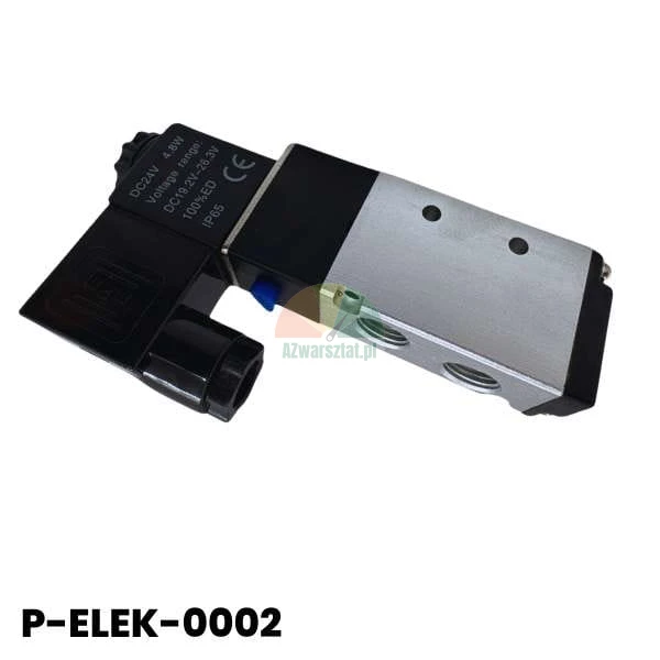 Elektromagnetisches Pneumatikventil Typ B mit 24V DC Spule und Schutzart IP65 Modell P-ELEK-0002