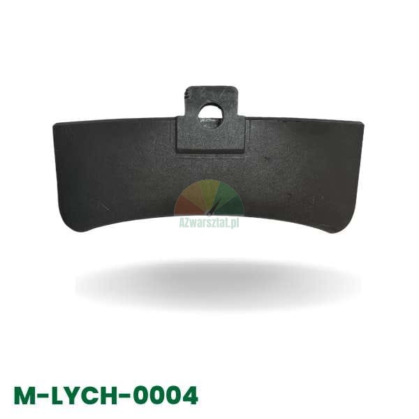 Schwarze Kunststoffabdeckung für einen Abpralllöffel für Landmaschinen, Modell M-LYCH-0004