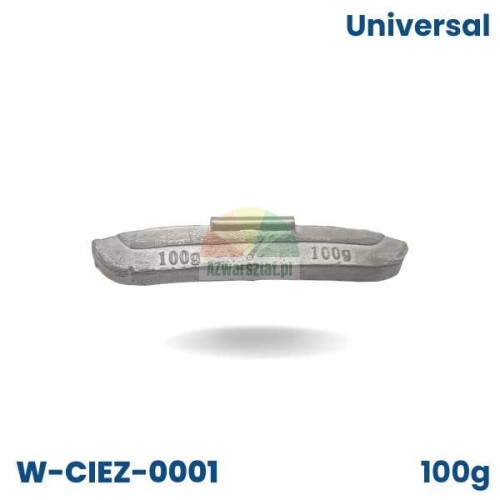 Universelles Schlaggewicht zum Auswuchten von Rädern 100g
