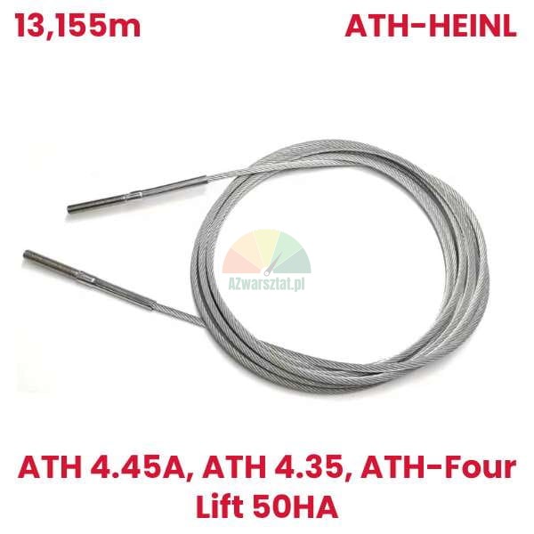 ATH-Heinl Ersatzteil: Stahlseil 13,155 mm für 4-Säulen-Hebebühne ATH 4.55A / ATH-Four Lift 50HA.