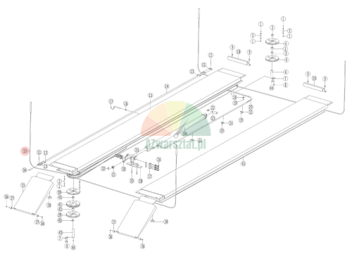 Stahlseil 13.155 mm für ATH 4.55A und ATH-Four Lift 50HA 4-Säulen-Hebebühne