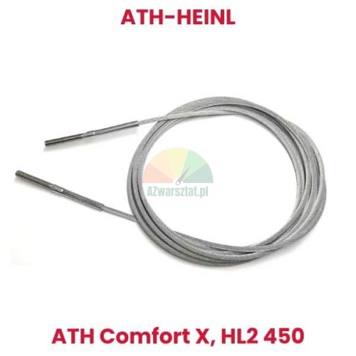 Stahlseil Ersatzteil für ATH-Heinl Comfort X, HL2 450 Hebebühne mit Gewindeenden