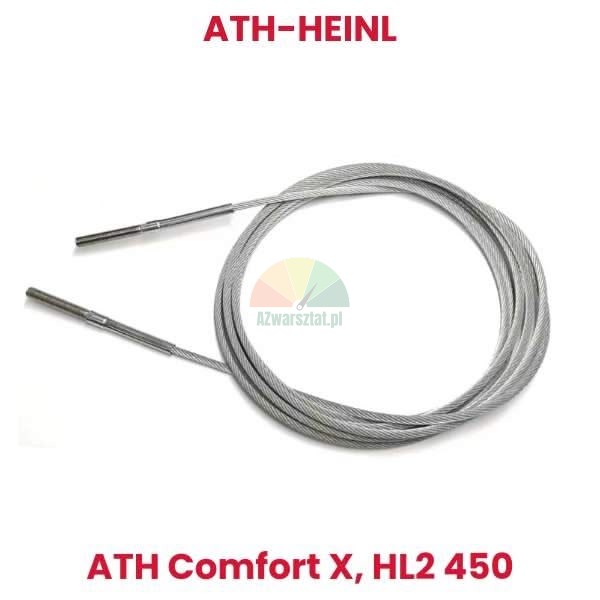 Stahlseil Ersatzteil für ATH-Heinl Comfort X, HL2 450 Hebebühne mit Gewindeenden
