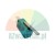 Mikroschalter mit langem Metallhebel und türkisem Gehäuse