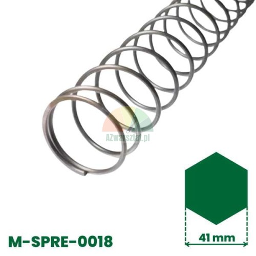 Druckfeder für Sechskantstange 41mm, Modell M-SPRE-0018