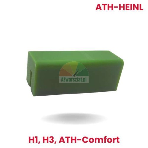 Grünes Gleitstück für ATH-Heinl Hebebühnen, passend für H1, H3 und Comfort Modelle (bis 2021)