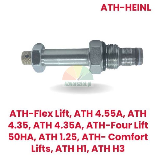 ATH-Heinl Ersatzteil Senkventil passend für Hebebühnen ATH-Flex Lift, ATH 4.55A, ATH 4.35, ATH 4.35A, ATH-Four Lift 50HA, ATH 1.25, ATH-Comfort Lifts, ATH H1, ATH H3.