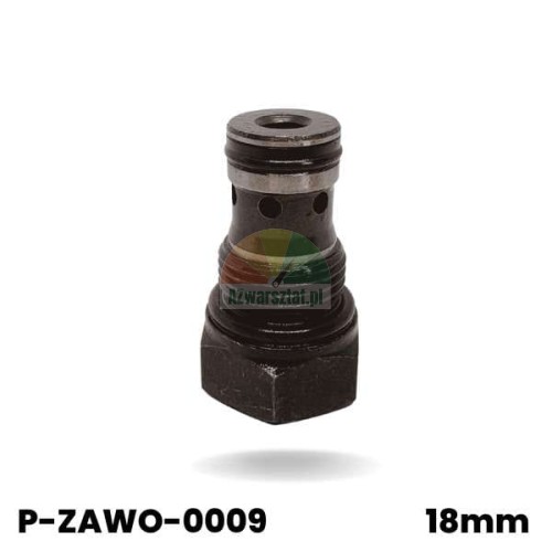 Metall-Rückschlagventil mit 18mm Gewinde, Modell P-ZAWO-0009