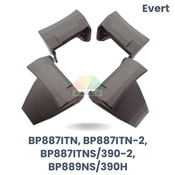 4er Set Kunststoff Spannbackenschutz für Evert Reifenmontiermaschinen BP887ITN BP887ITN-2 BP887ITNS/390-2 BP889NS/390H.