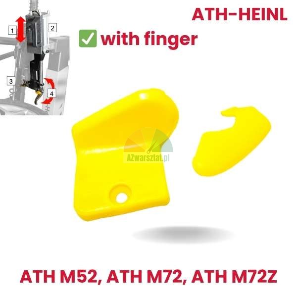 Satz gelber Kunststoff-Schutzeinsätze für ATH-Heinl ATH M52, ATH M72, ATH M72Z Montiermaschine mit automatischem Finger.