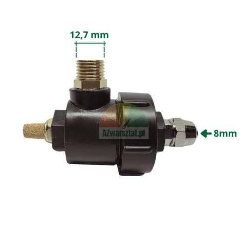 Schnellentlüftungsventil, Typ H, 8mm und 12,7mm Anschlüsse