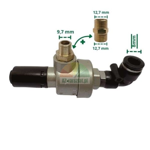 Robustes Schnellentlüftungsventil Typ J mit 8mm, 9,7mm und 12,7mm Anschlüssen