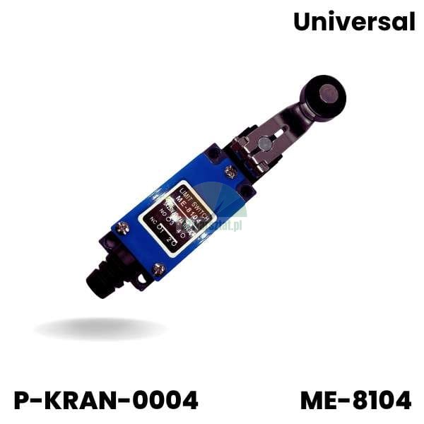 Positionsschalter ME-8104 mit Rollenhebel und blauem Gehäuse