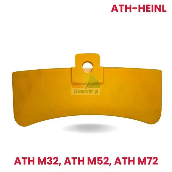 Gelber Kunststoffschutz für die Abdrückschaufel der Reifenmontiermaschine ATH-Heinl ATH M32, ATH M52, ATH M72