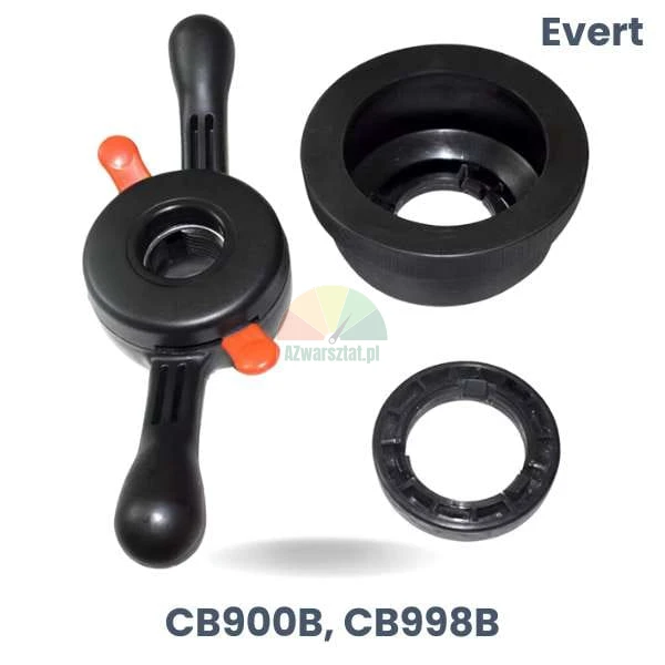 Evert Ersatzset: Schnellspannmutter und Adapter für Alufelgen CB900B, CB998B